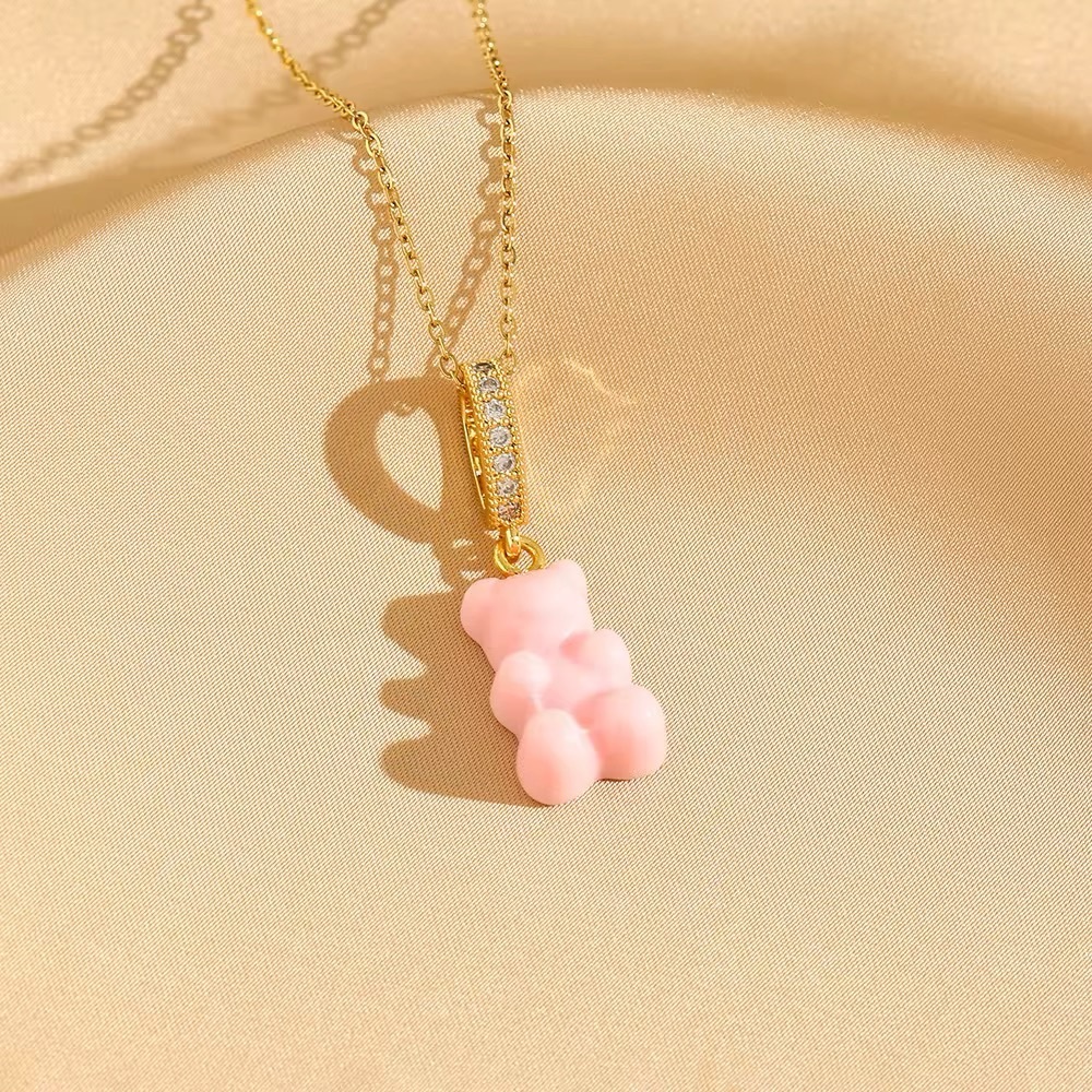 Bear pendant necklace set - Picture 5 of 8